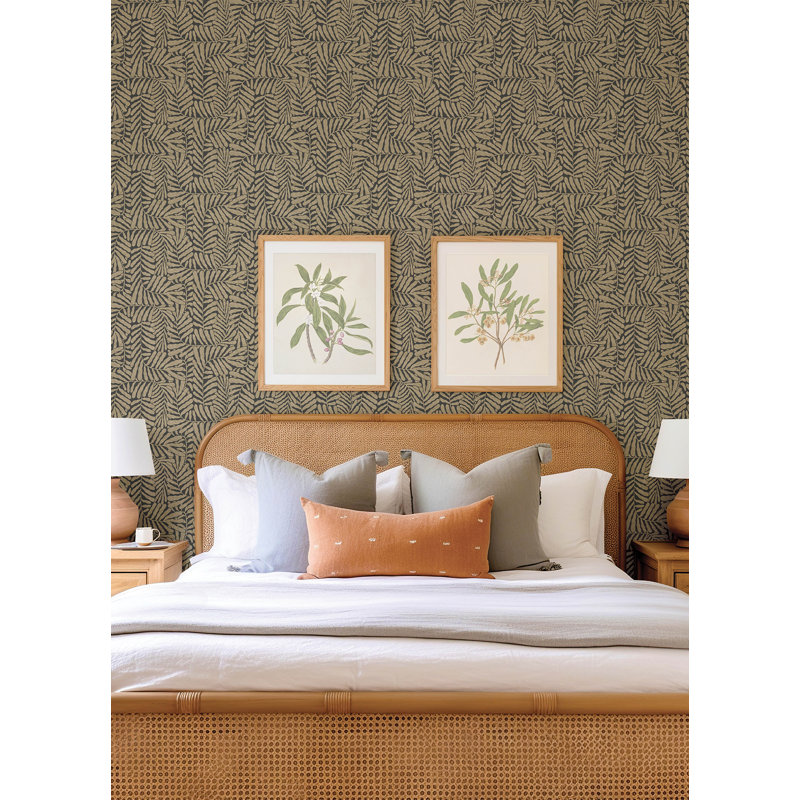 Papier peint Gabriel Fern, Black