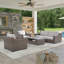 Tymere 5 - Person Patio Conversation Sets with Cushions