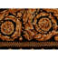 Hand Knotted Wool Area Rug in Black