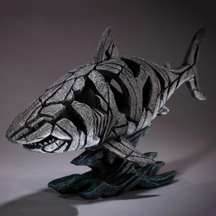 EDGE Sculpture Shark Figure 12.2in H