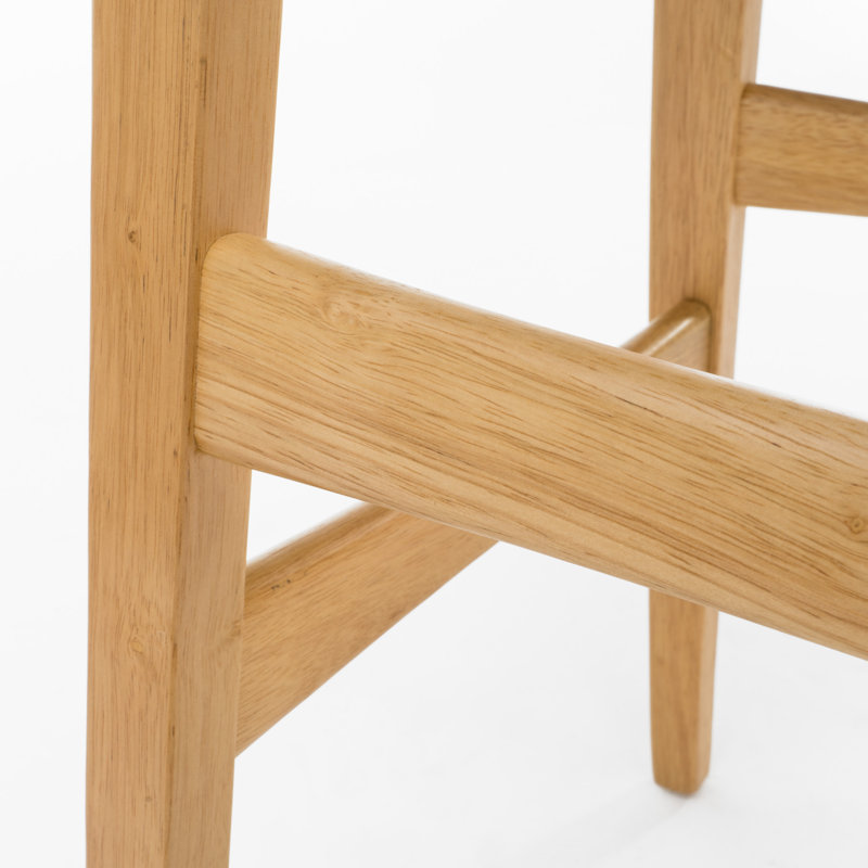 Tabouret de bar 30 po Kreitzer, Beige clair, Brun clair