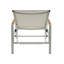 Chaise longue d'extérieur élégante avec inclinaison réglable