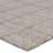 Taupe Striped Hand Woven Wool and Polyester Area Rug-946833758
