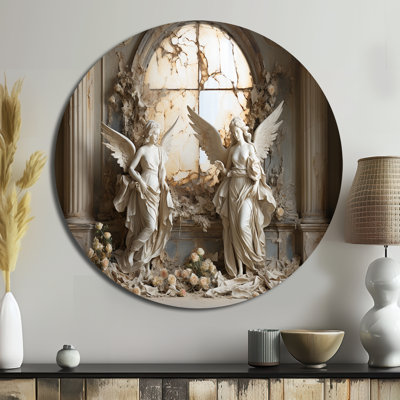 Alnesto - Spiritual Round Metal Art