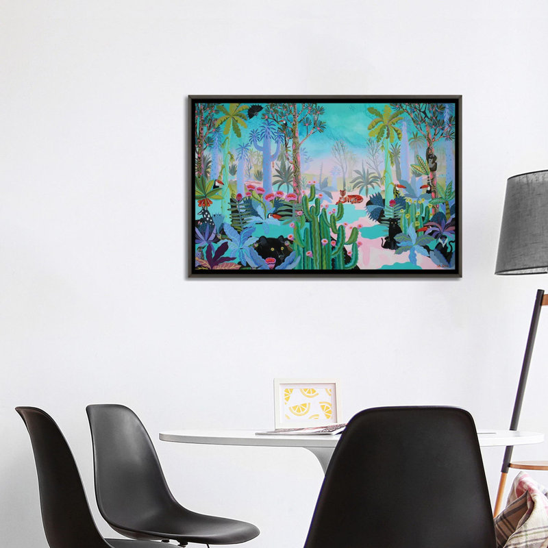 New Life - Framed Wall Art Print, 26" H x 40" W, Framed Print without Mat, Gray