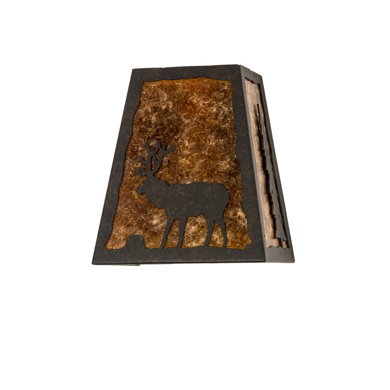 Rustic Lodge 1 - Light Outdoor Wall Lantern