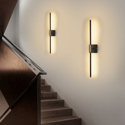 Appliques murales d'intérieur avec télécommande, ensemble de 2 100 000 mAh de lumière murale rechargeable