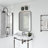 Weavington 2 Light Brushed Nickel Vanity Sconce