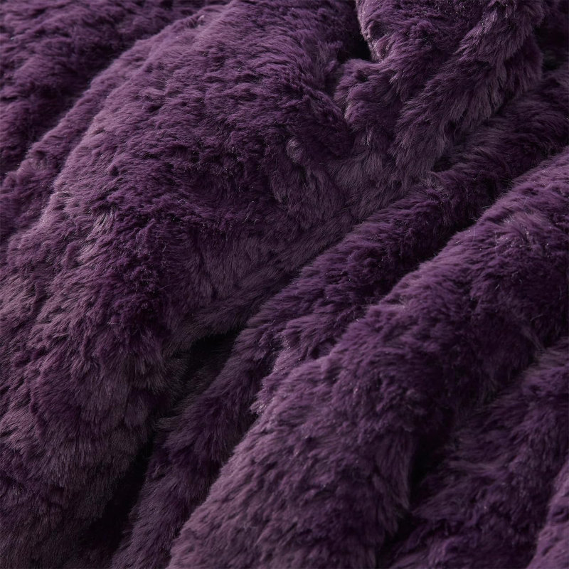 Coma Inducer Wriggle With It Dark Purple Oversized Comforter Set, Twin Extra Long Comforter + 1 Standard Sham 
