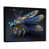 Black Floater Framed Canvas