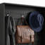 Arbre d'entrée de 31,3 po de large avec banc et rangement pour chaussures Lismore-2129149951