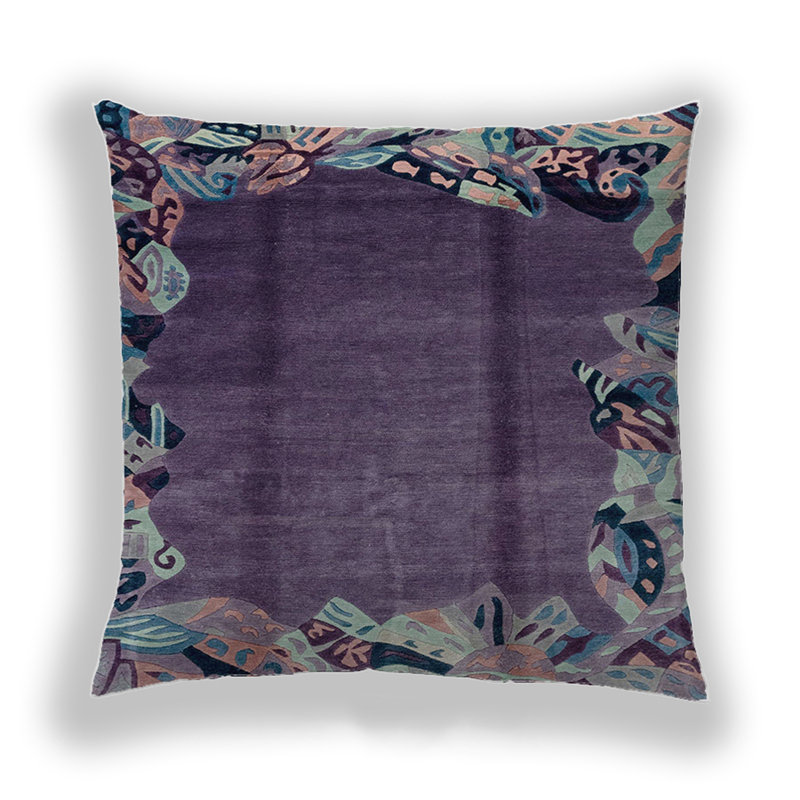 Coussin Abstract 2002, Microsuède