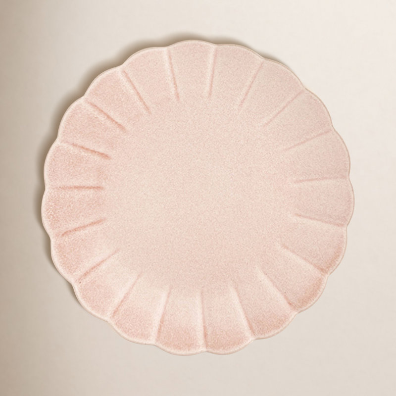 Assiette plate Canvas Home Lafayette, Rose