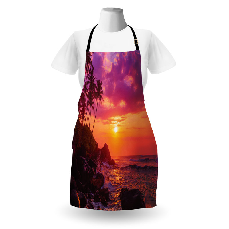 Bungalow Bungalow Rose Sunset Tablier Tropical Beach