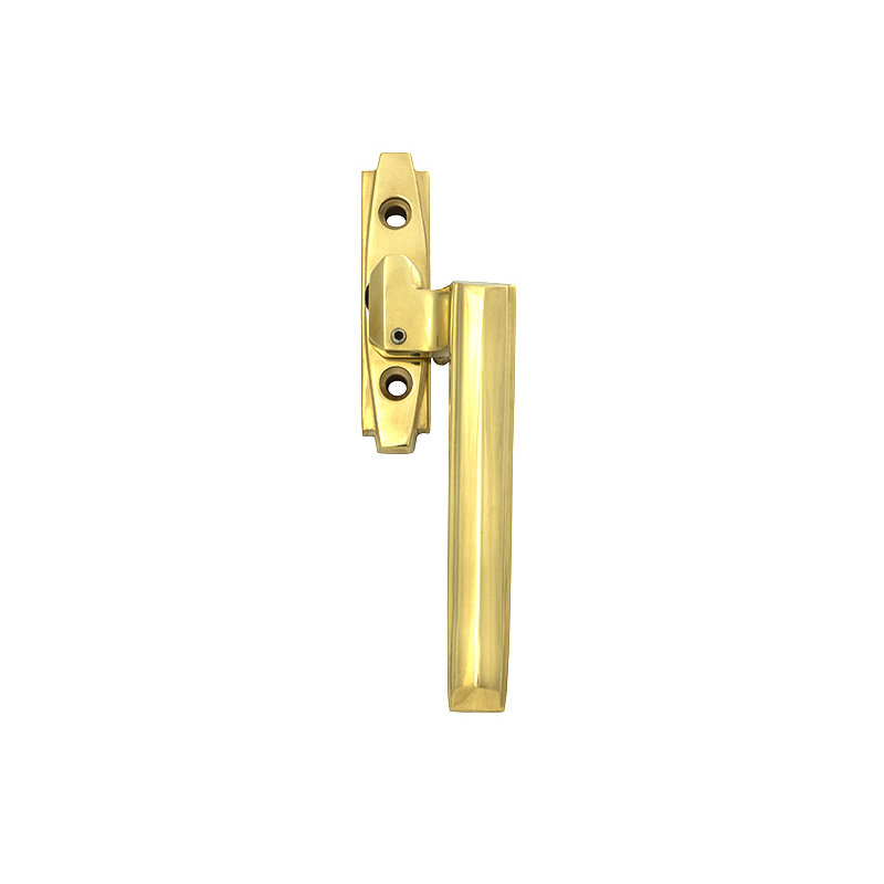 Art Deco Espag - RH, Polished Brass