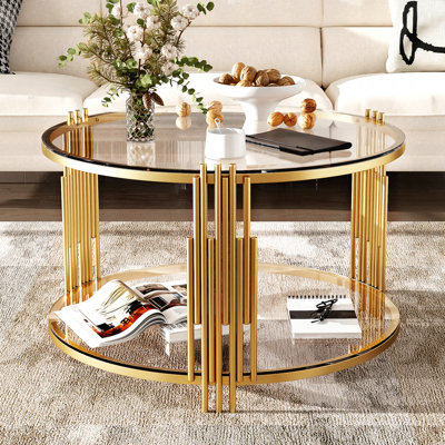 Table basse en verre 31,5 po