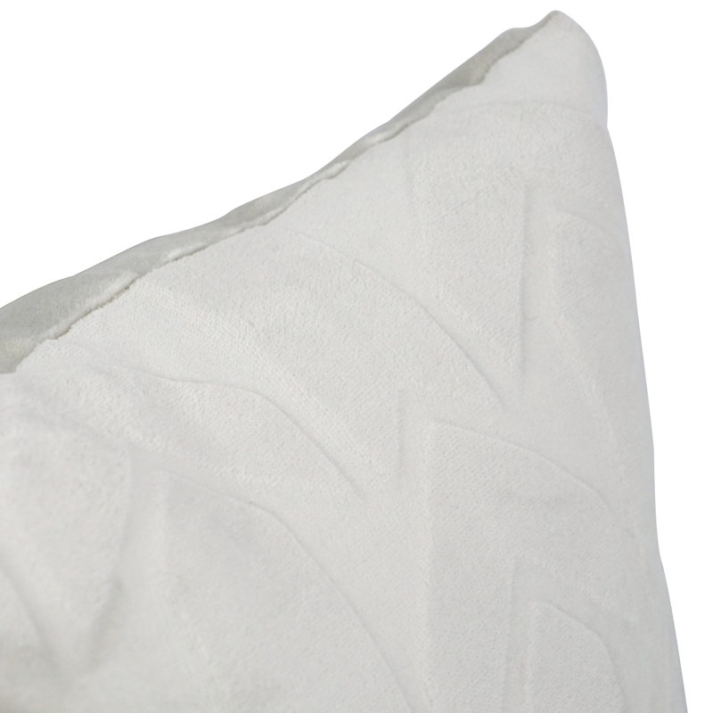 Coussin décoratif en fourrure de polyester 49_17 pouces, Savon Agora