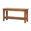 Table basse Rope, tablette ouverte, brun clair, table