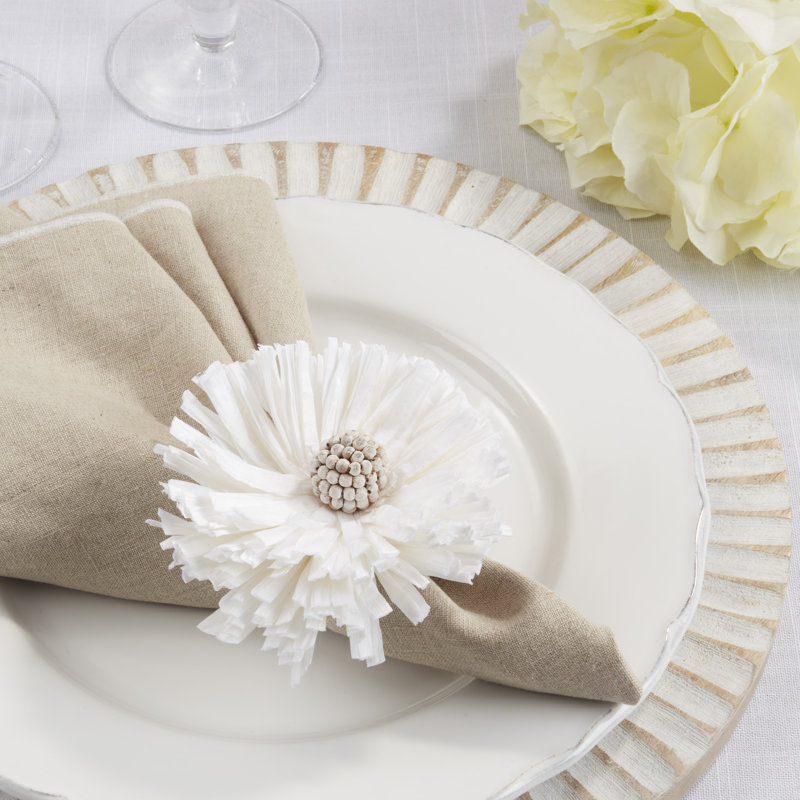 Napkin Ring Collection Napkin Ring, White