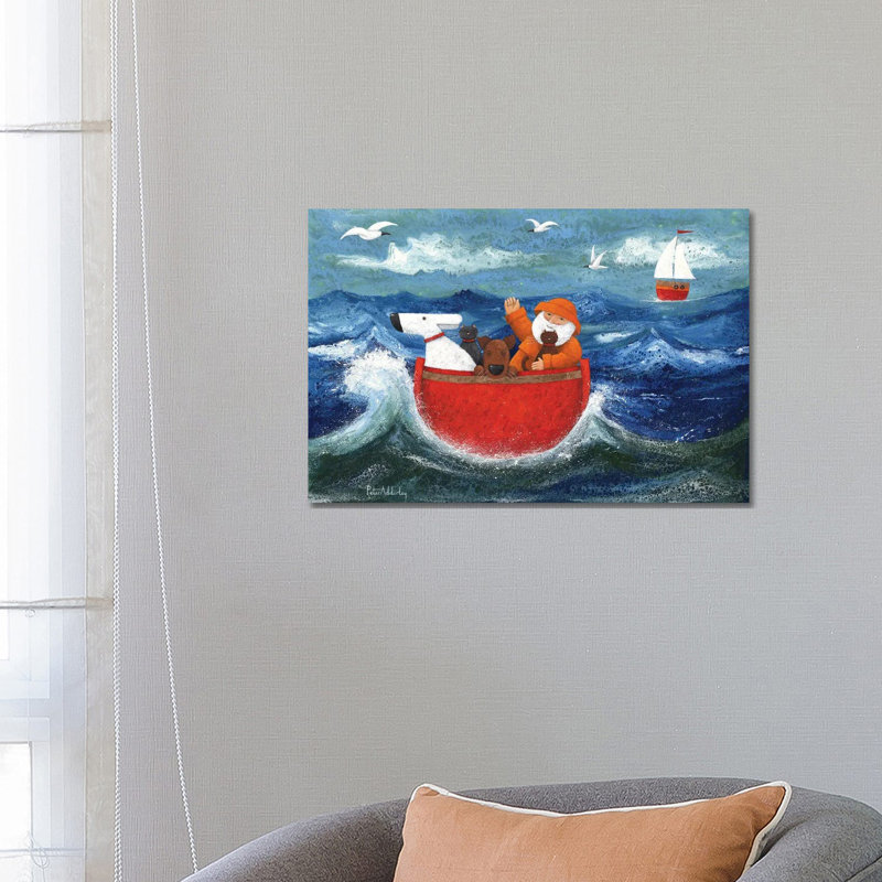 All Aboard by Peter Adderley - Wrapped Canvas Gallery-Wrapped Canvas Giclée, 66.04 cm H x 45.72 cm W x 1.91 cm D