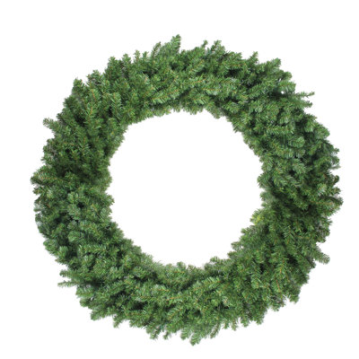Canadian Pine Artificial Christmas Wreath 48-Inch Unlit