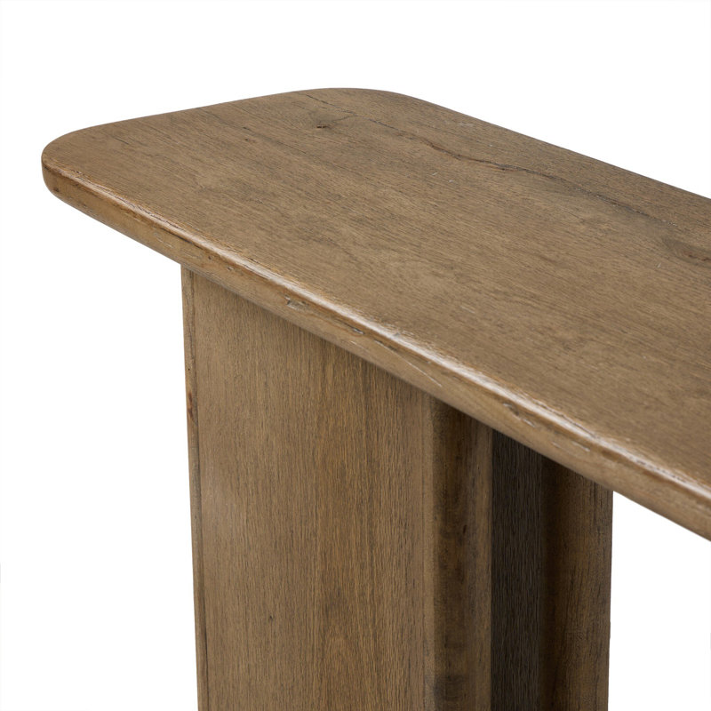 Nadine Console Table, Toasted Oak Veneer