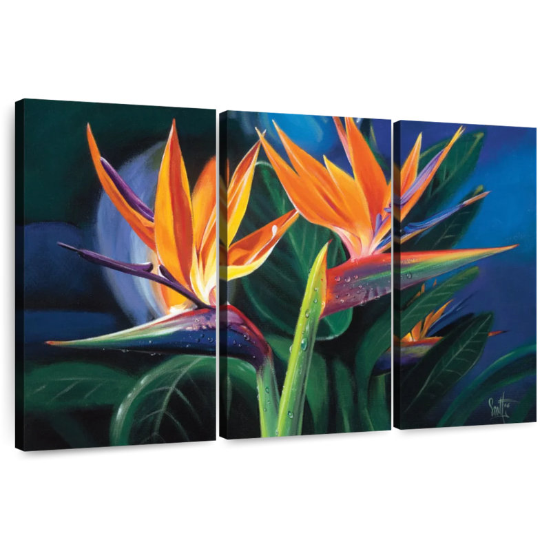 Harnek Birds Of Feather, 20" H x 33" W