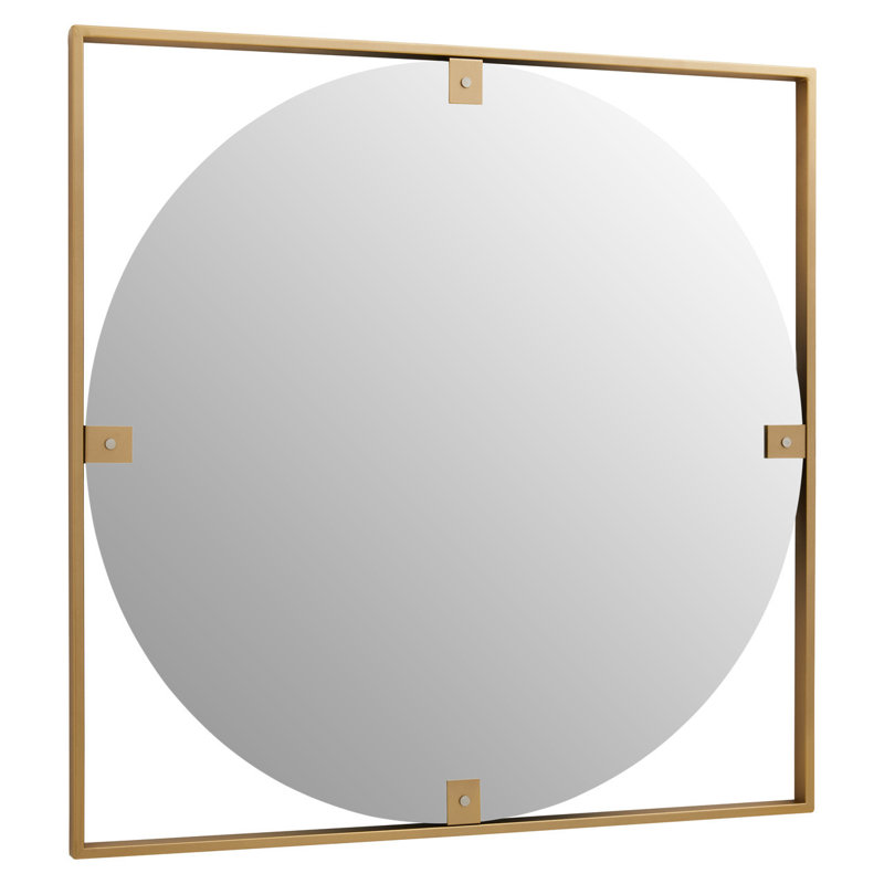 Niota Metal Square Wall Mirror