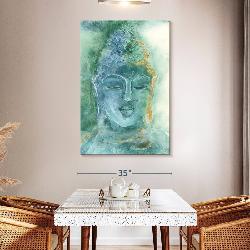 Bouddha doré Leisha II, H 51 po x l 34 po
