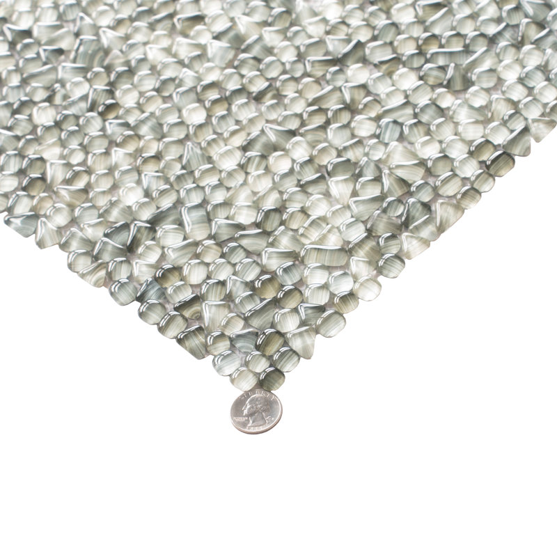 Bijou Glossy Tile, Gray