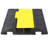 Cable Protector Ramp, 2 Channels Speed Bump Hump, Rubber Modular Speed Bump Rated 11000 LBS Load Capacity, Protective Wire Cord Ramp Driveway Rubber Traffic Speed Bumps Cable Protector,3 Packs