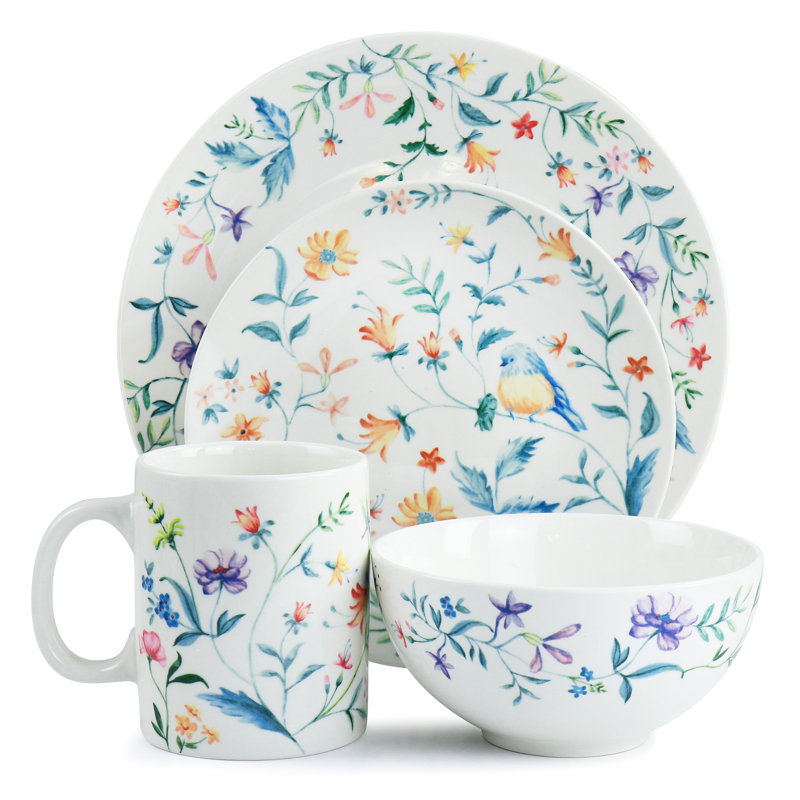 Ceramic Dinnerware Set 16 Piece - Service for 4