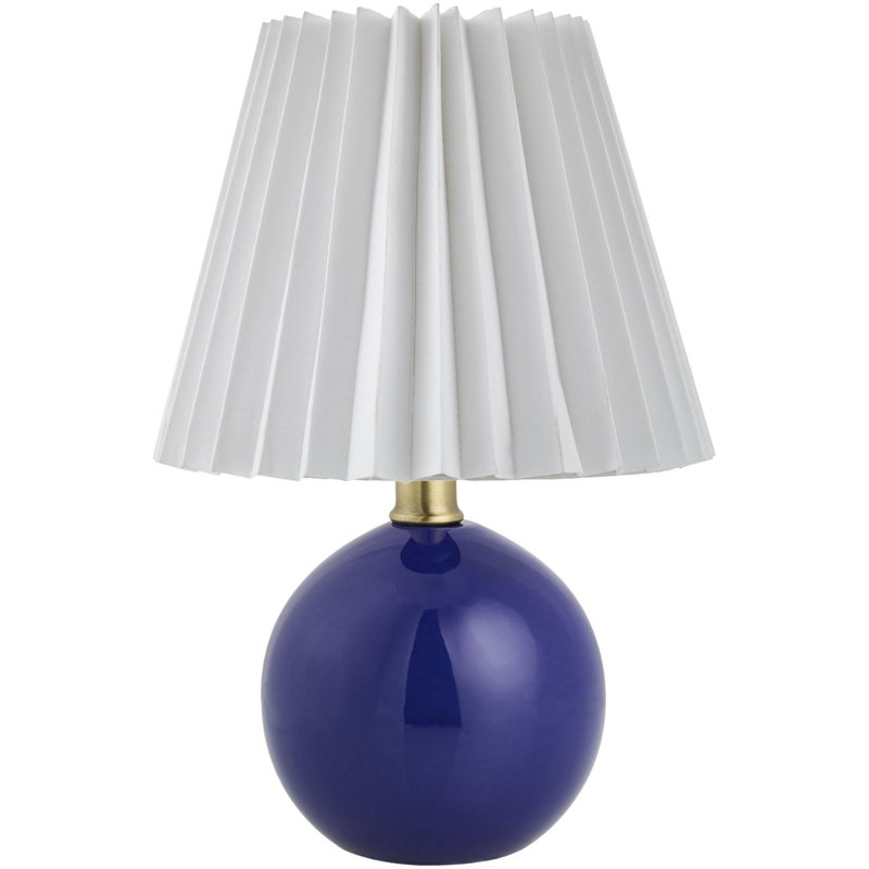 Lampe de table Nelie, Bleu