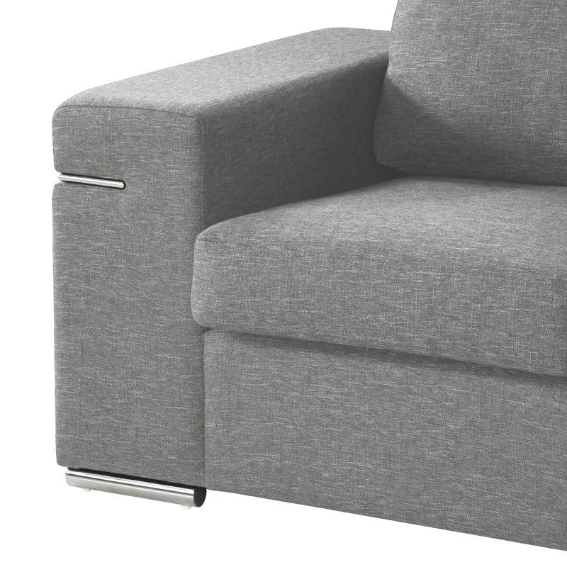 Fauteuil Gianna, Gris clair