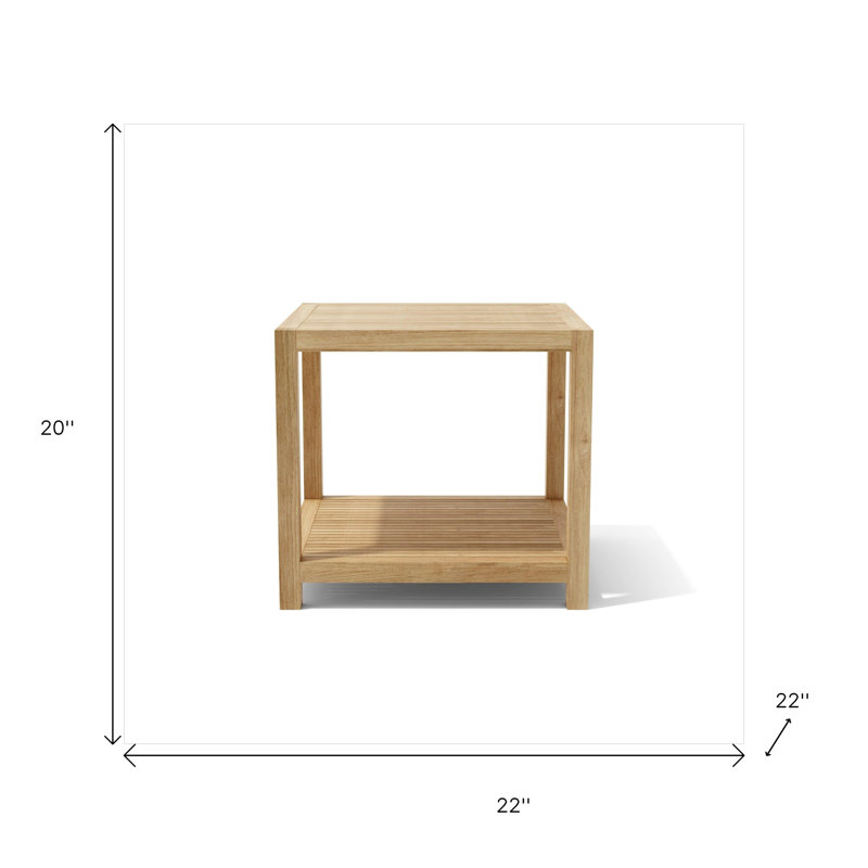 Table d'appoint d'extérieur 22 po