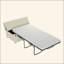 Lit simple escamotable avec repose-pieds et lit d'invité convertible avec matelas-1339265629