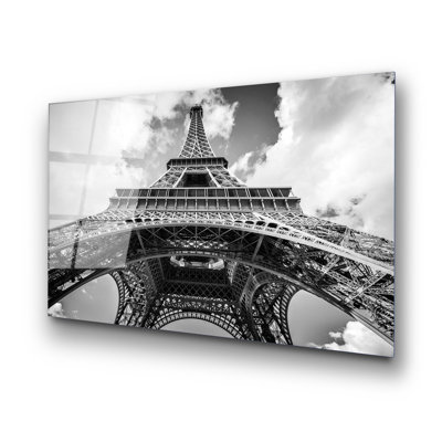 Superbe peinture murale en verre trempé 27,6 po x 39,4 po | 100% verre trempé, épaisseur: 0,16 pouce | Décoration élégante pour le salon ou le bureau, durable et facile à nettoyer, idée de cadeau parfaite