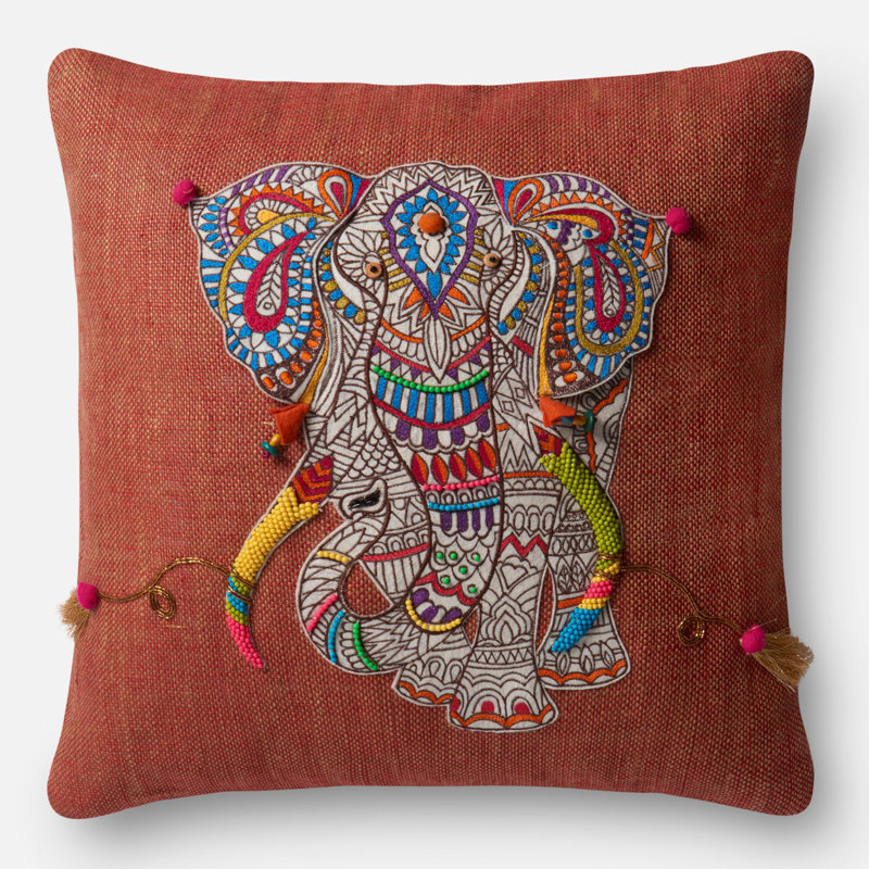 Cotton Throw Pillow, No Fill