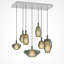 Mom Rectangular Chandelier 7 Pendants-513008922