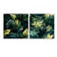 Hedlund - Ensemble de 2 peintures murales abstraites en acrylique-103925660