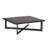 Metivier Solid Wood Top Coffee Table - Brown