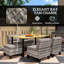 6 - Person Patio Dining Set with Rectangular Table , Cushions Included