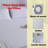 Quilted Fitted Sheet - White - 99×190cm-119304763-119268559
