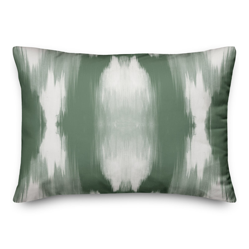 Outdoor Throw Pillow, Green