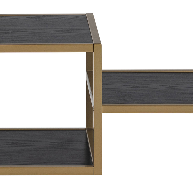 Romilda Bookcase, Gold/Black