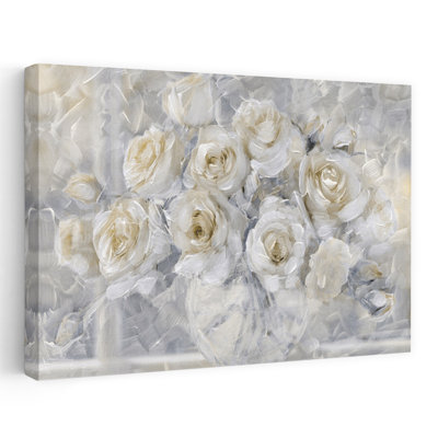 Fluid Flowers 2 Elegant Impressionist Romantic Art