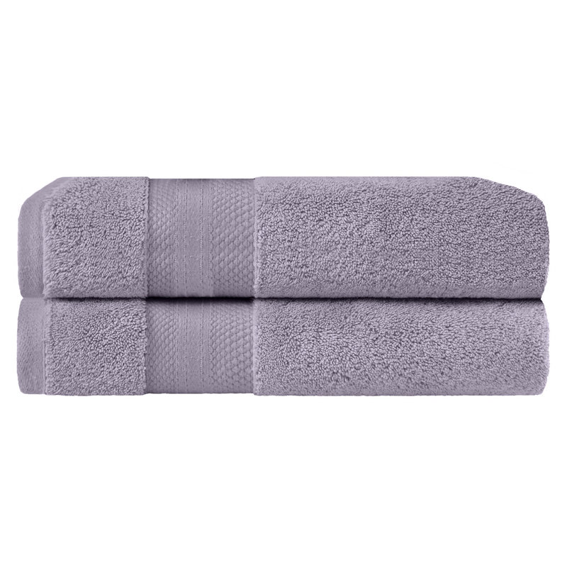Finnian Plush Heavyweight, 100% Turkish Towel Collection, Wisteria, Bath Sheets - 2 Pack