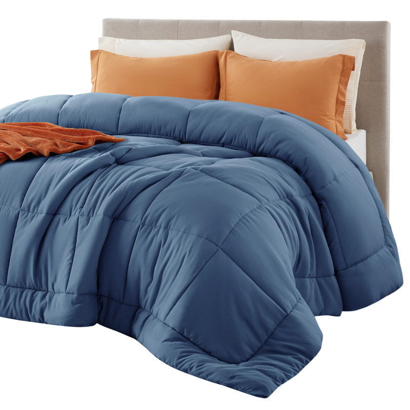 Bedsure Comforter Duvet Insert - Quilted Comforters, Oversized Queen