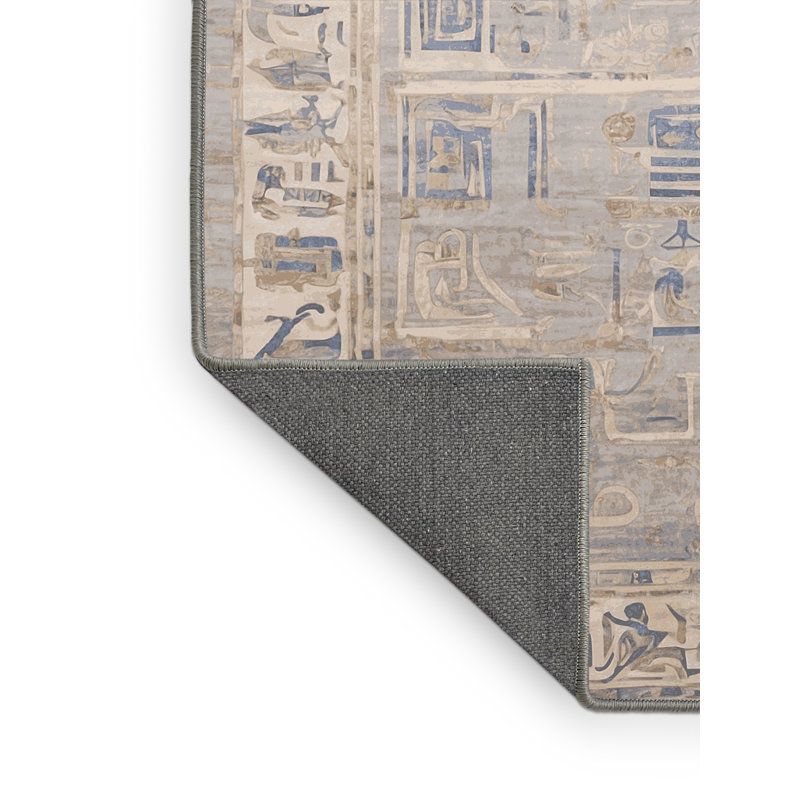 Tapis gris soyeux et moelleux, Tapis de couloir 2 pi x 4 pi