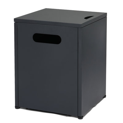 Patio Metal Side Table by Ebern Designs